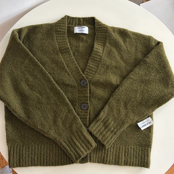 Old Navy Sweaters - Old Navy Green Cardigan